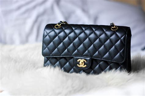 chanel classic flap black and gold|chanel medium classic flap.